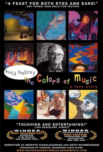 Poster of David Hockney: The Colors of Music