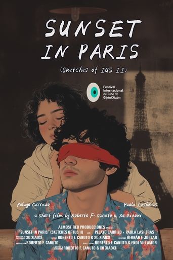 Poster of Sunset in Paris