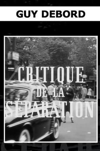 Poster of Critique of Separation