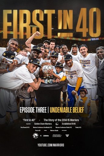 Poster of First in 40: The Story of the 2014-15 Warriors