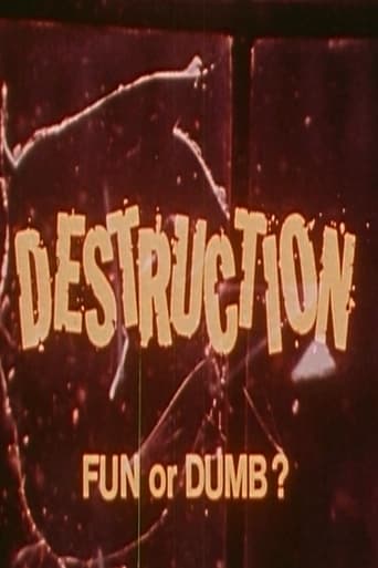 Poster of Destruction: Fun or Dumb?