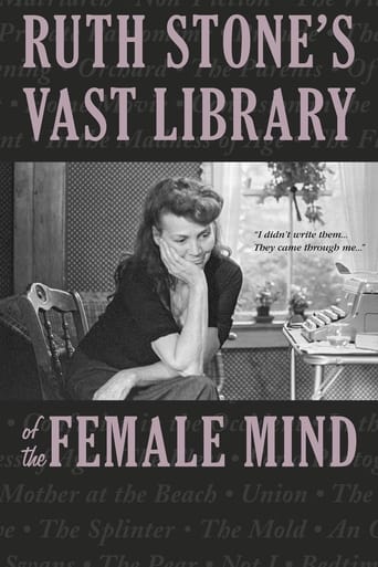 Poster of Ruth Stone's Vast Library of the Female Mind