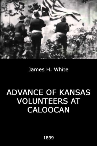 Poster of Advance of Kansas Volunteers at Caloocan