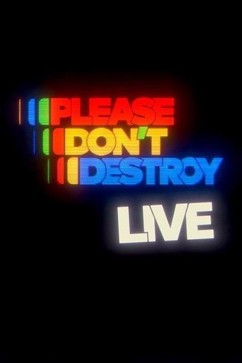 Poster of Please Don’t Destroy LIVE