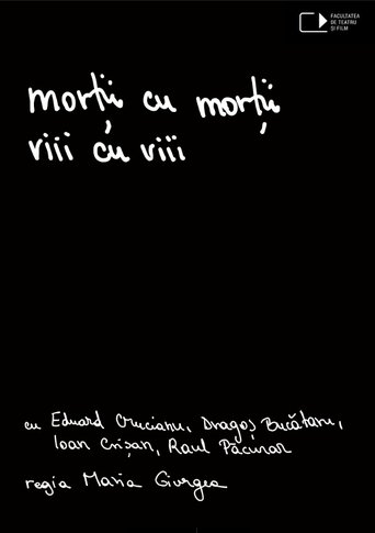 Poster of The dead with the dead, the living with the living