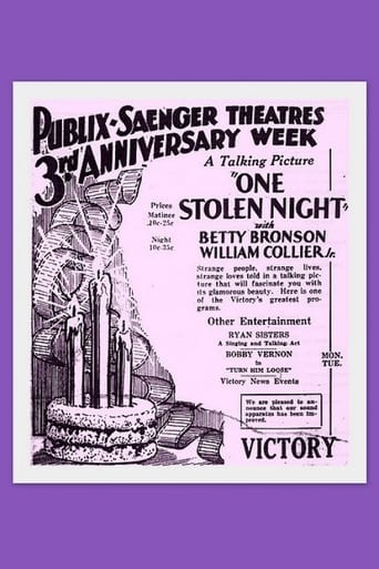 Poster of One Stolen Night