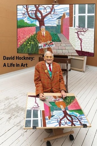 Poster of David Hockney: A Life in Art