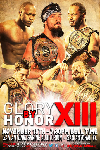 ROH: Glory By Honor XIII Poster of ROH: Glory By Honor XIII
