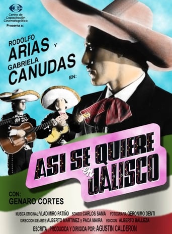 Poster of Así se quiere en Jalisco