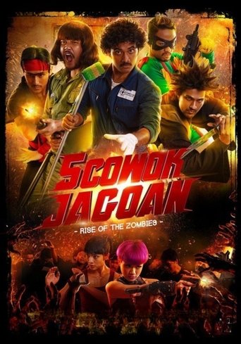 Poster of 5 Cowok Jagoan: Rise of the Zombies