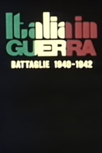 Poster of Italy at War: 1940-1942 Battles