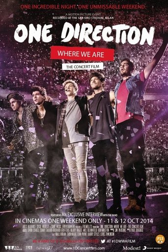 Poster of One Direction: Where We Are - The Concert Film