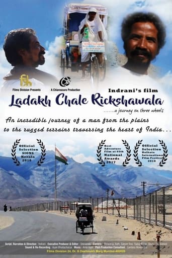 Poster of Ladakh Chale Rickshawala