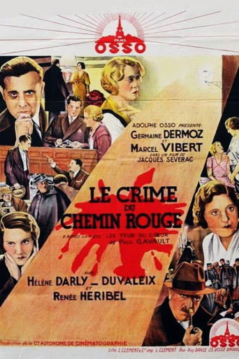 Poster of Le crime du chemin rouge