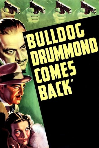 Poster of Bulldog Drummond Comes Back