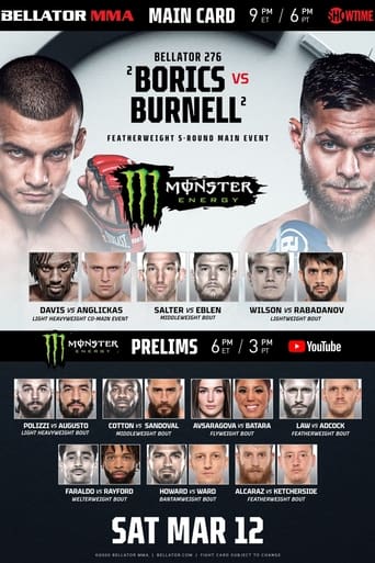 Poster of Bellator 276: Borics vs. Burnell