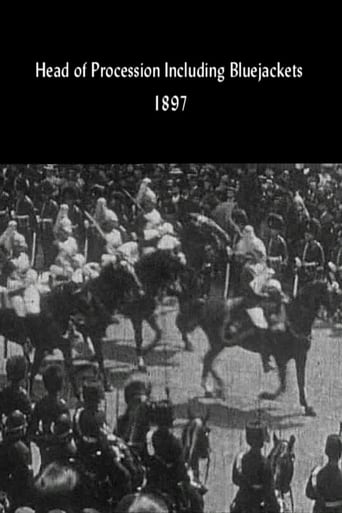 Poster of Head of Procession Including Bluejackets