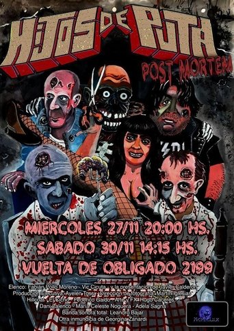Poster of Hijos de puta post mortem