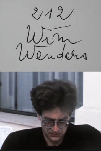 Poster of Cinématon n°212 : Wim Wenders