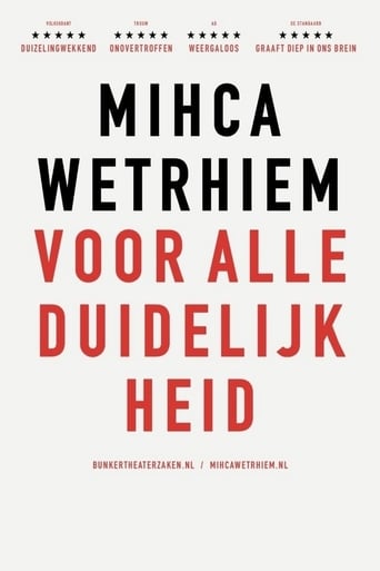 Poster of Micha Wertheim: Voor Alle Duidelijkheid