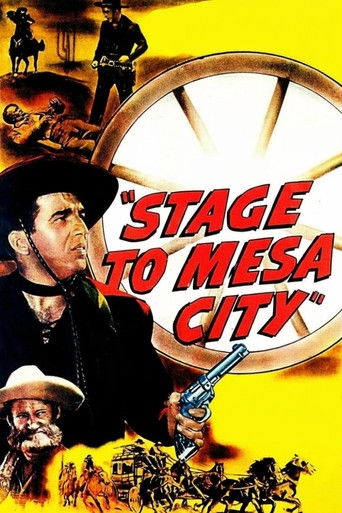 Poster of Stage to Mesa City