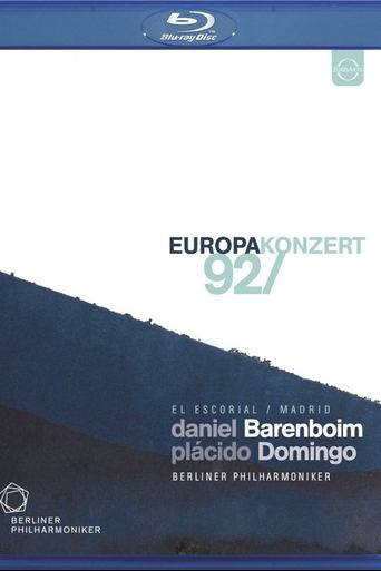 Poster of Europakonzert 1992 from Madrid