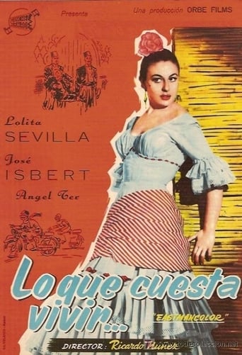 Poster of Lo que cuesta vivir