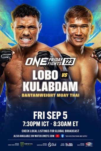 Poster of ONE Friday Fights 123: Lobo vs. Kulabdam