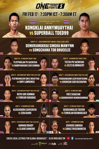 Poster of ONE Friday Fights 5: Kongklai vs. Superball