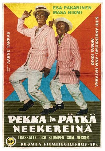 Poster of Pekka ja Pätkä neekereinä