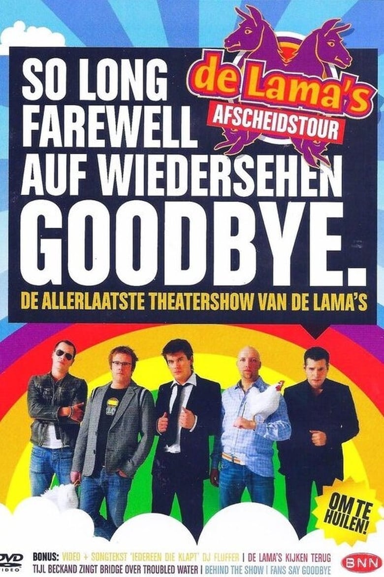 Poster of De Lama's: Afscheidstour