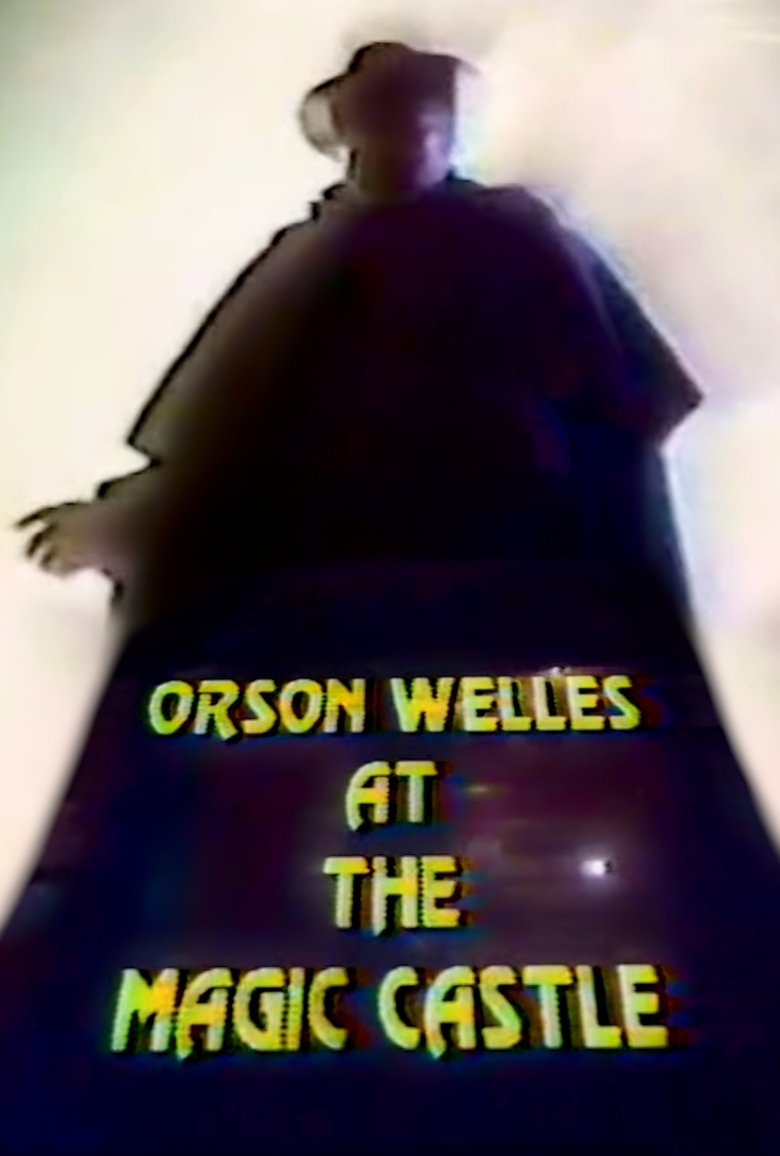 Poster of Orson Welles at The Magic Castle