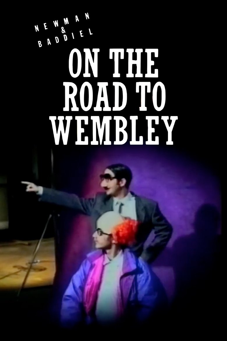 Poster of Newman and Baddiel on the Road to Wembley