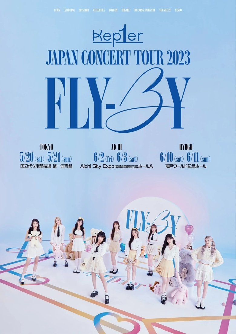 Poster of Kep1er Japan Concert Tour 2023 'Fly-By'