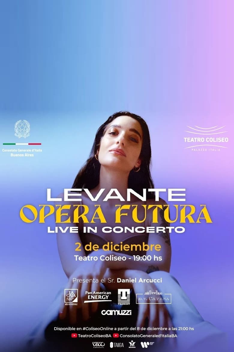 Poster of Levante: Opera Futura - Live  In Concert