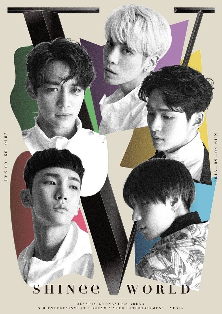 Poster of SHINee World V in SEOUL