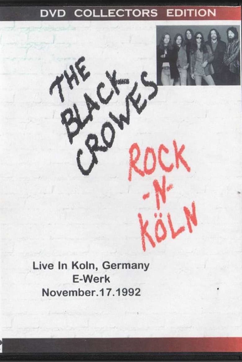 Poster of The Black Crowes - Rock n Köln