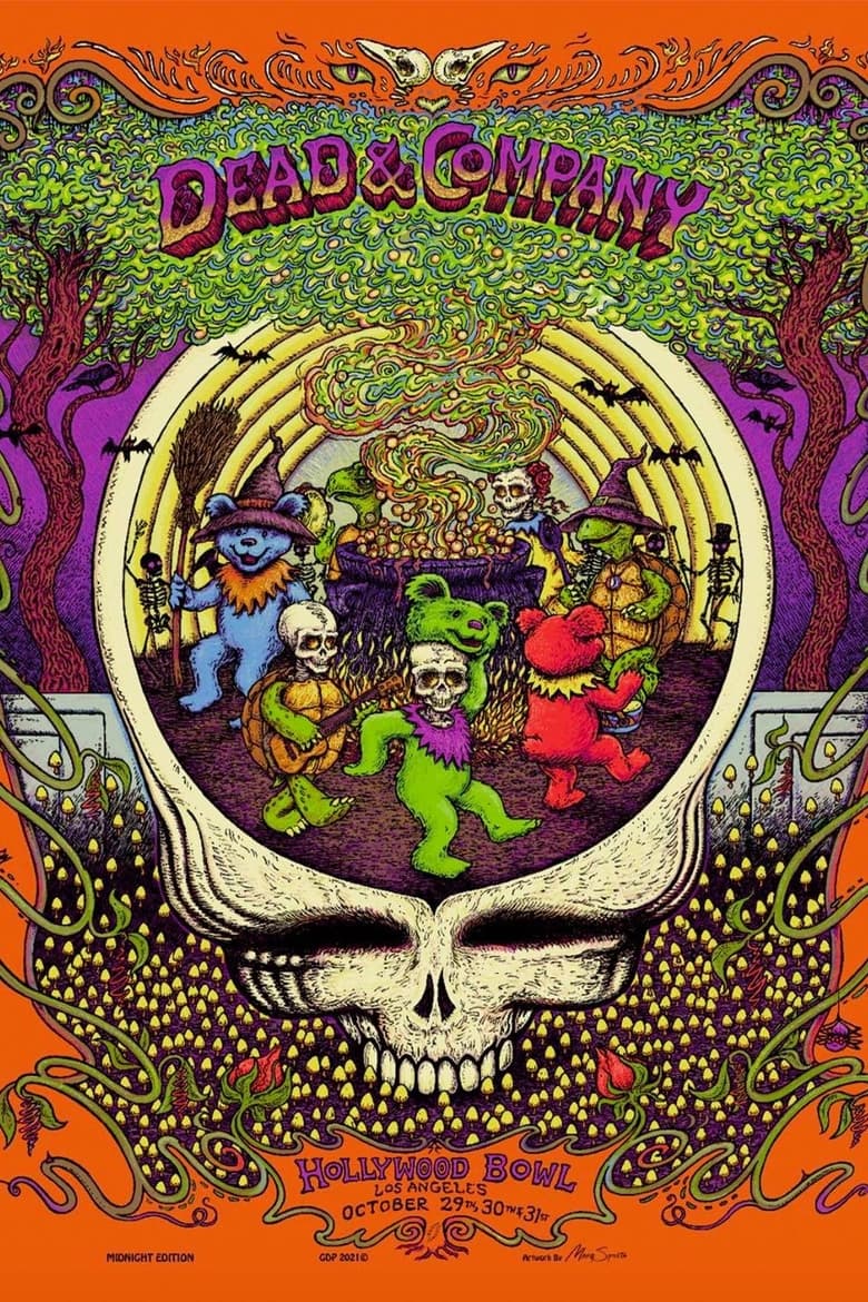 Poster of Dead & Company: 2021.10.30 Hollywood Bowl - Hollywood, CA