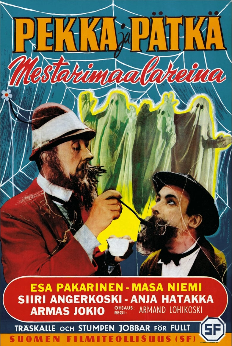 Poster of Pekka ja Pätkä mestarimaalareina