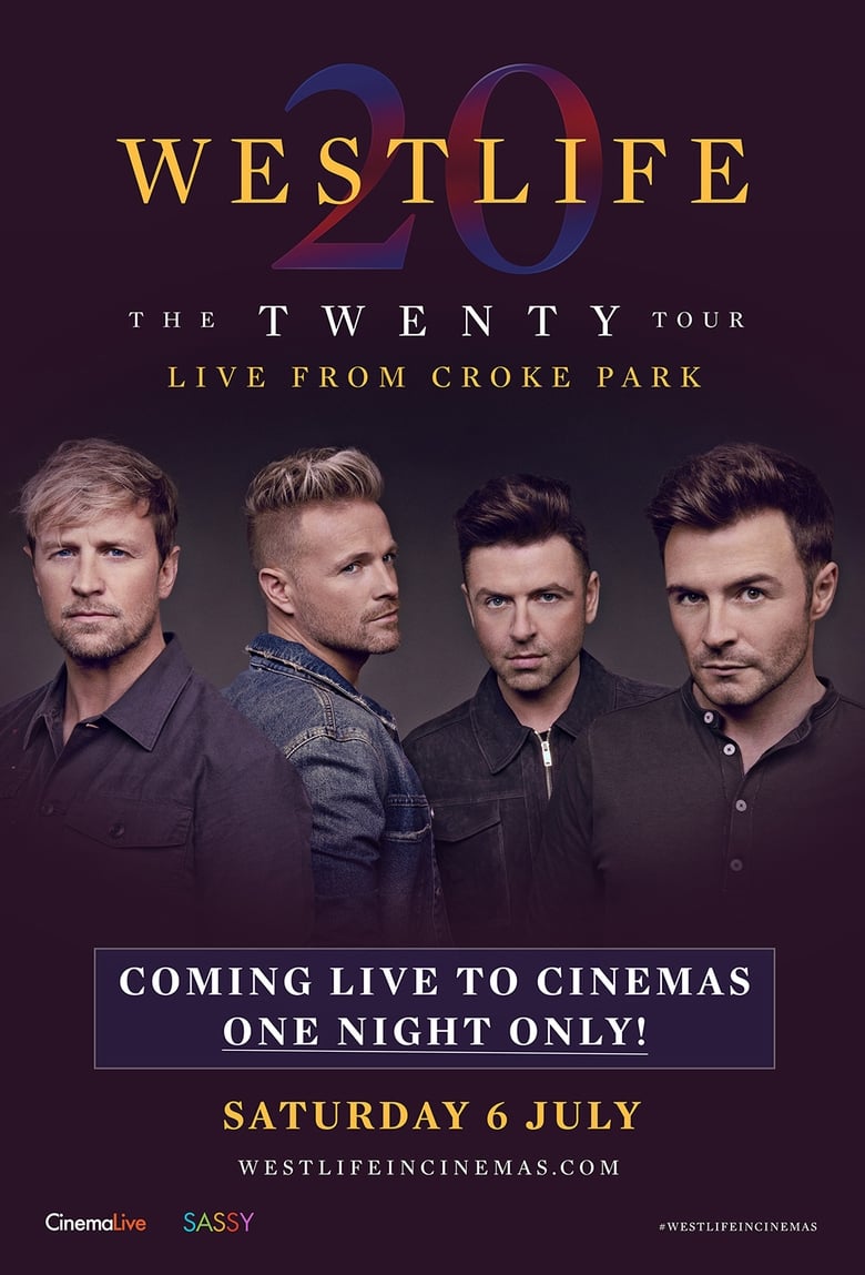 Poster of Westlife: The Twenty Tour Live from Croke Park