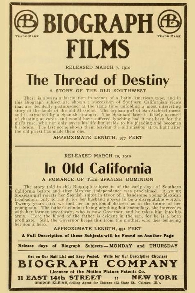 Poster of In Old California