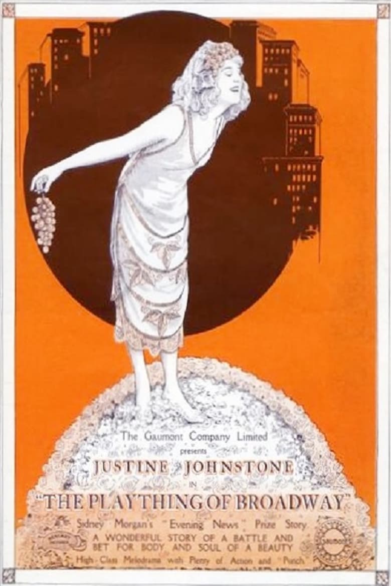 Poster of The Plaything of Broadway