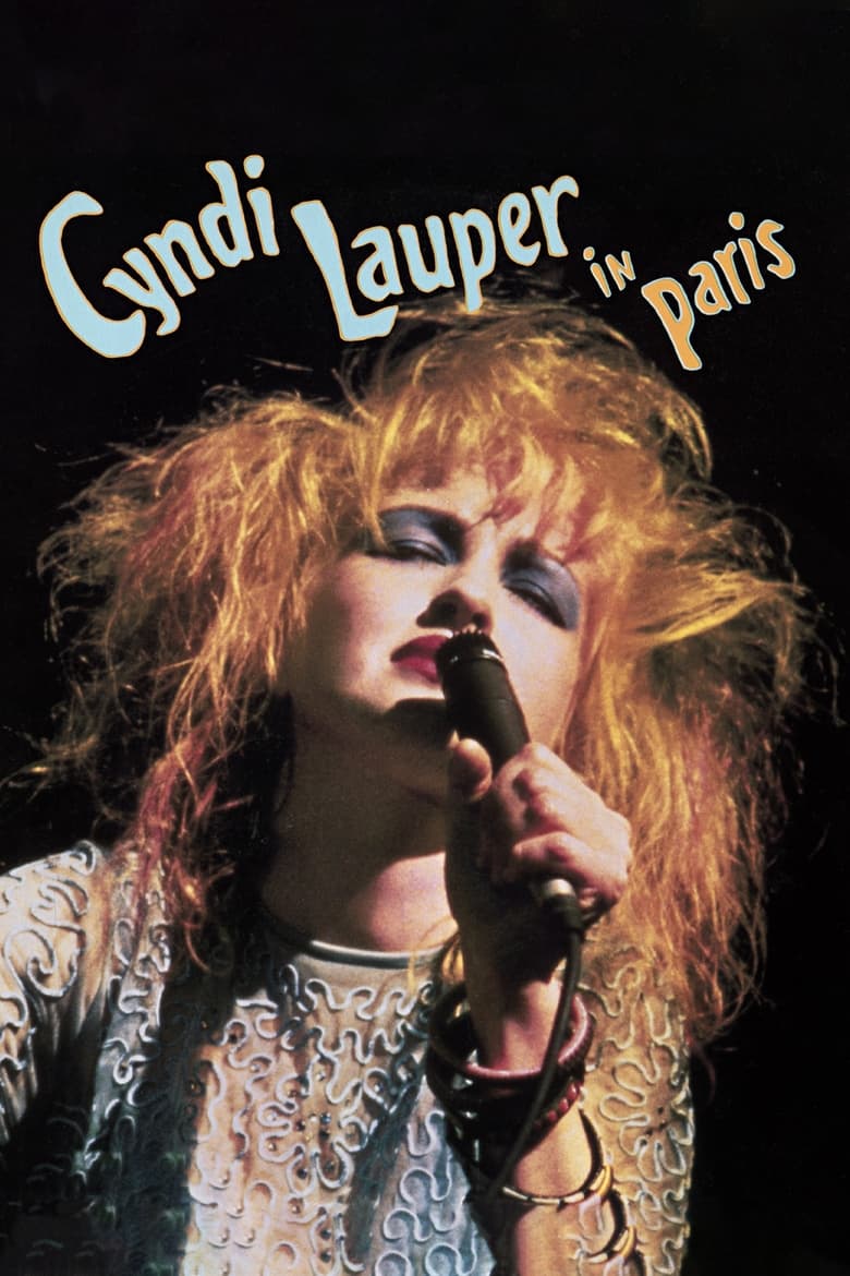 Poster of Cyndi Lauper -  Live in Paris