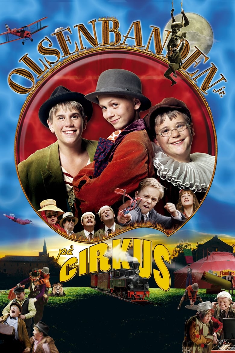 Poster of The Junior Olsen Gang at the Circus