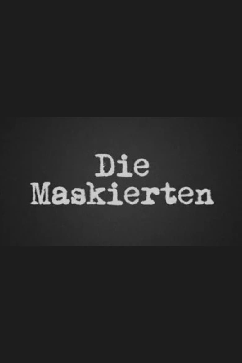 Poster of Die Maskierten