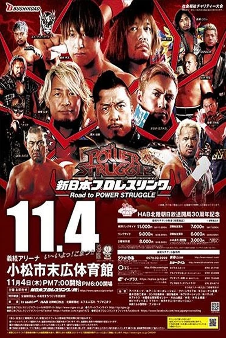 Poster of NJPW Power Struggle 2021