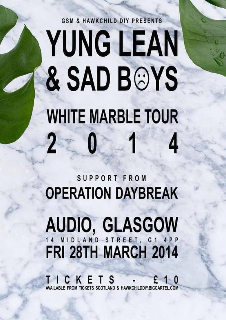 Poster of Sadboys: White Marble Tour 2014