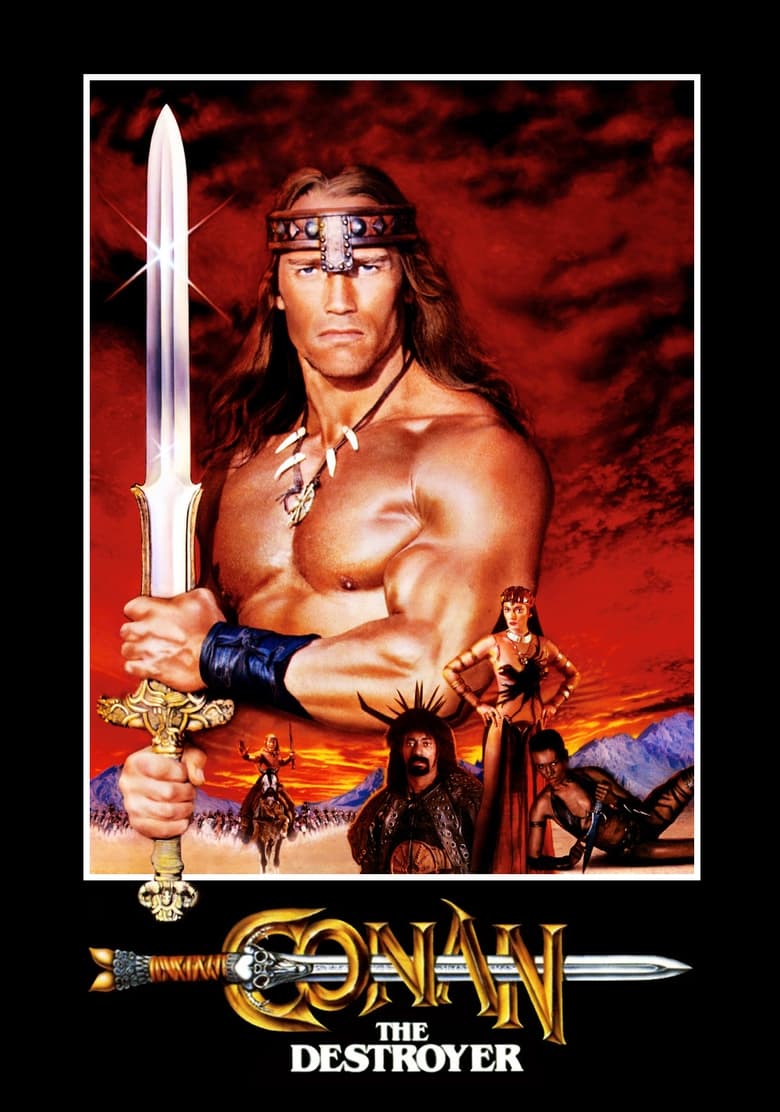 Poster of Conan the Destroyer