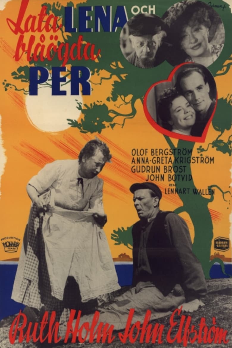 Poster of Lata Lena och blåögde Per