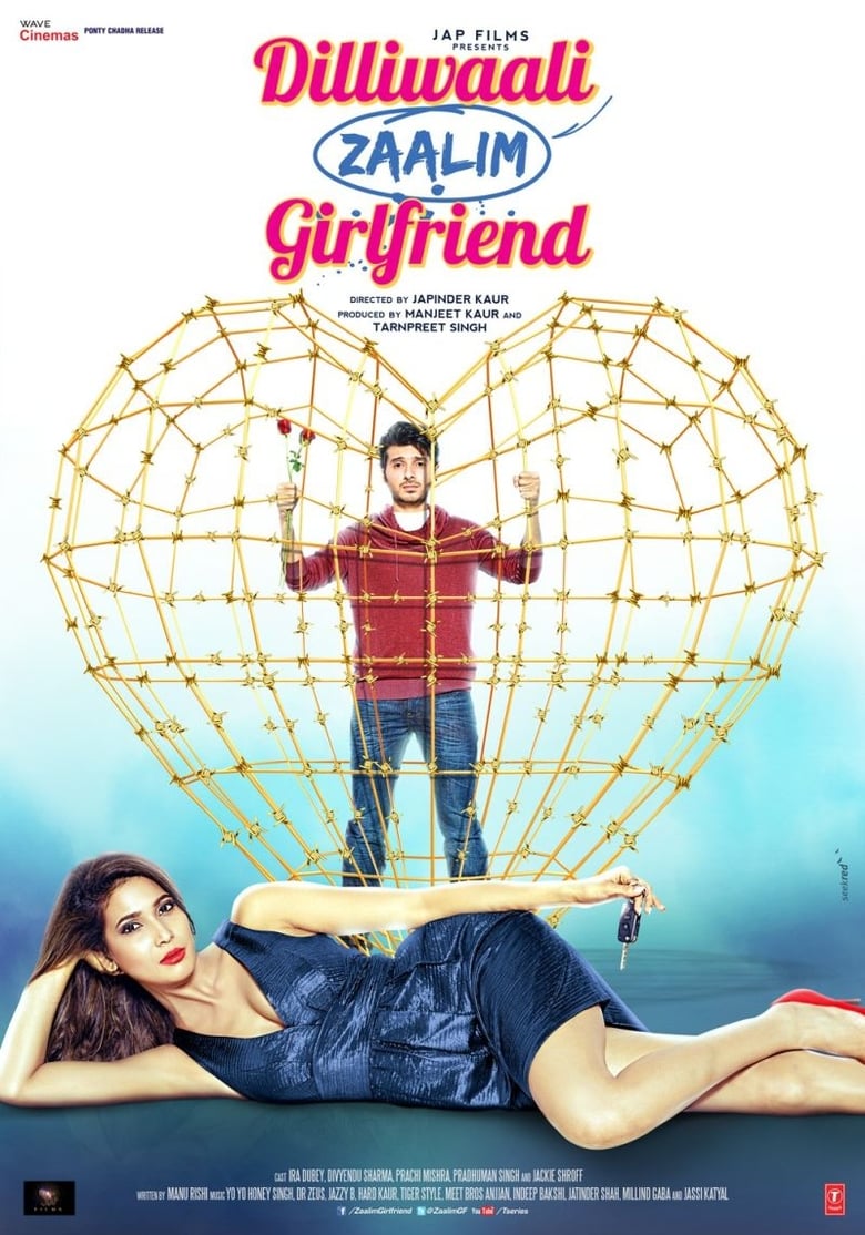 Poster of Dilliwaali Zaalim Girlfriend